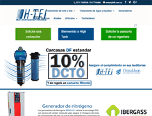 Tablet Screenshot of htfi.com.co